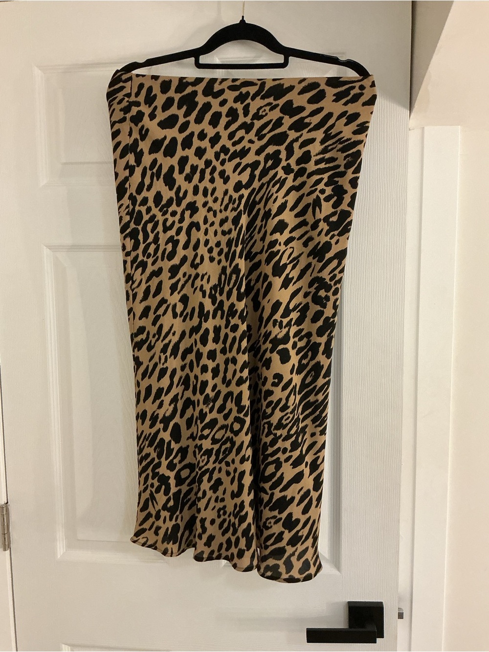 Banana Republic Leopard Print Maxi Skirt in Tan and Black